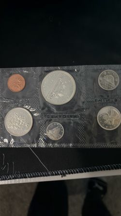 1965 canadian coin set