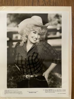 Vintage 1984 Dolly Parton Rhinestone Original Press Photo – $50