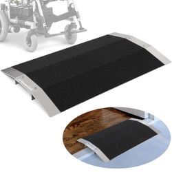 New Ramp (660 lb Cap.) for Chair, Bike, Dolly, Baby Stroller, Steps, Patio Door