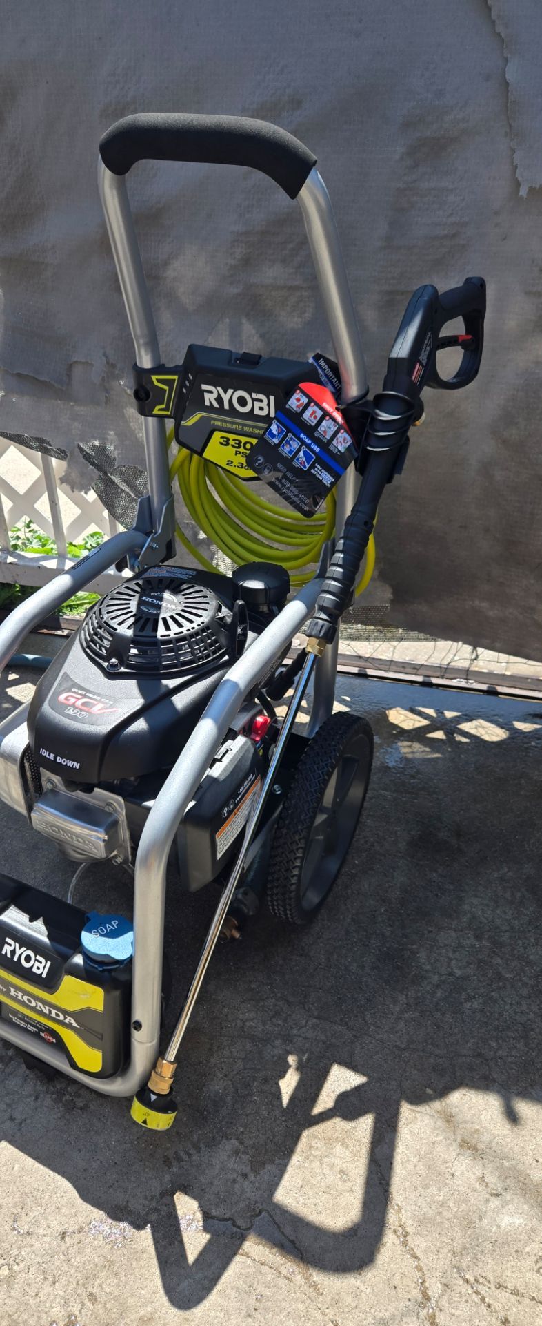 Rioby motor honda power washer
