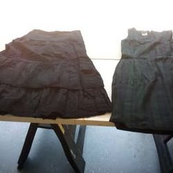 irl's Skirt - NYCO - Cotton - Size 8 & Laura Ashley Wool Dress -Size 4