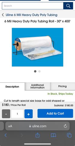 Clear 6mil Bags 100 Count