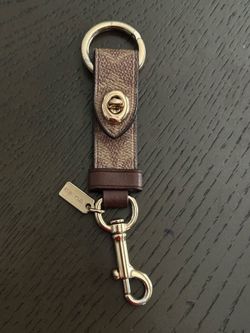 Coach keychain genuine