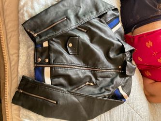 Brand new wild fable black leather jacket women’s small