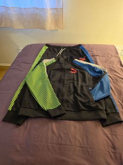 Puma pants & Woodie