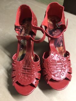 Women’s wedge sandals. Size 8.