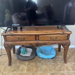 Long Wooden Table