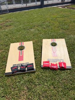 ESPN Cornhole Board Set with Bean Bags