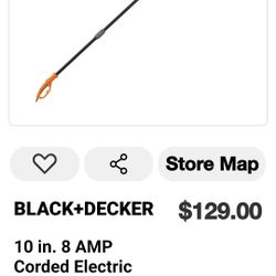 BLACK DECKER POLLSAW  10INCH 14ft Up To 