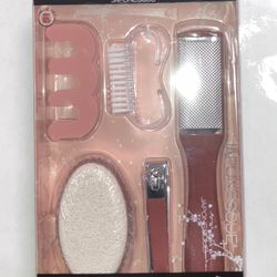Japonesque Essential Manicure Pedicure Kit Pumice, Callus Smoother, Toe nail Clipper