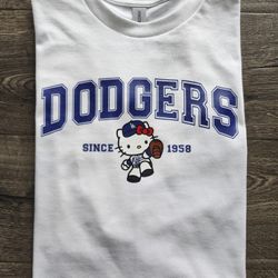 Hello Kitty Dodgers Shirt