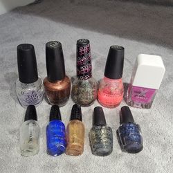 Nail Polish Bottles (Need Emptying/Cleaning)
