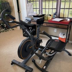 Spin Bike and Ab Machine 