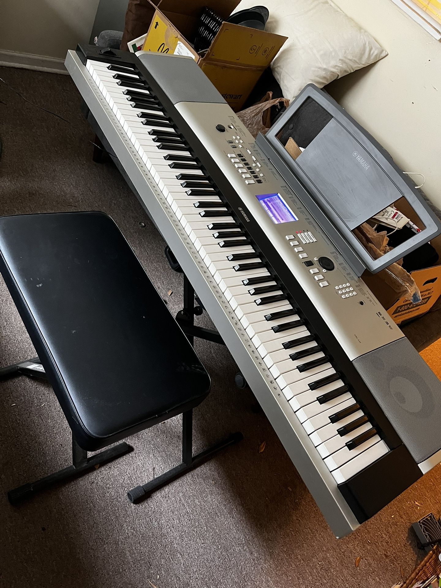 Yamaha YPG-535 Keyboard With Stand And Bench
