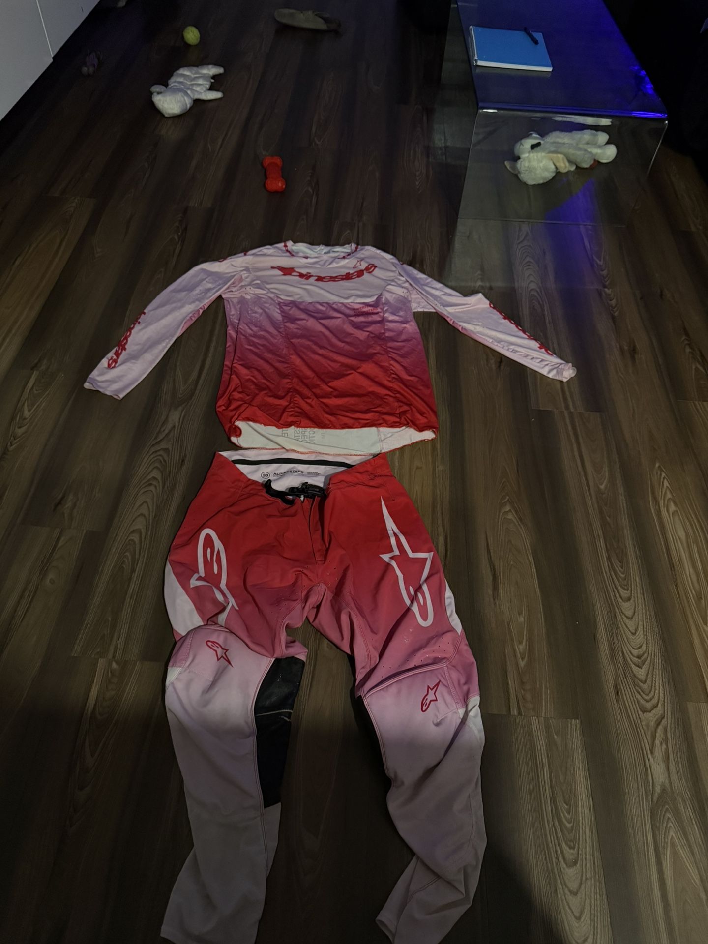 alpinestar motocross jersey and pants