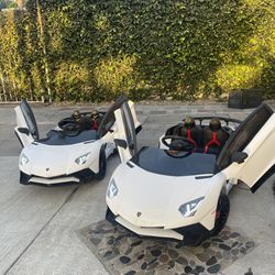 Kids 12V Ride On Battery Powered Vehicle Lamborghini Aventador