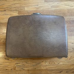 Vintage Samsonite Leather Suitcase