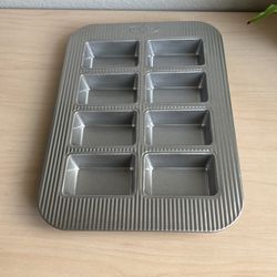 Mini Loaf Pan 8-cavity.