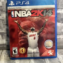 NBA 2K14 - PS4 PlayStation 4 Basketball Game Lebron 6 James