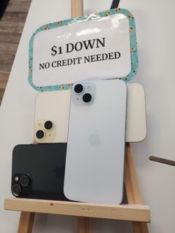 Apple IPhone 15 - Pay $1 DOWN AVAILABLE - NO CREDIT NEEDED