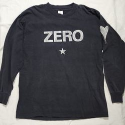 Smashing Pumpkins Zero Vintage 90s Long Sleeve T-shirt Size XL