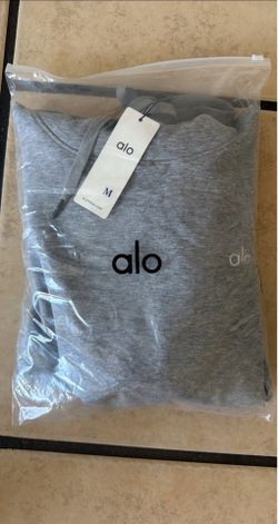 Grey alo hoodie size medium
