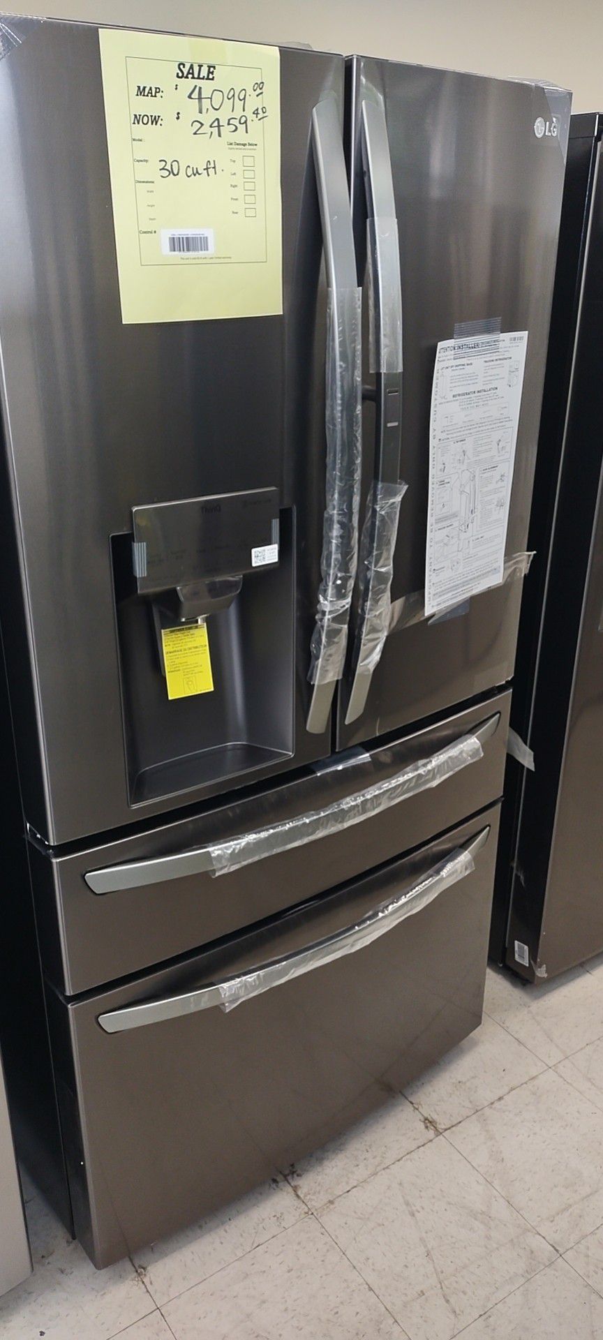 LG 4 Door Refrigerator 