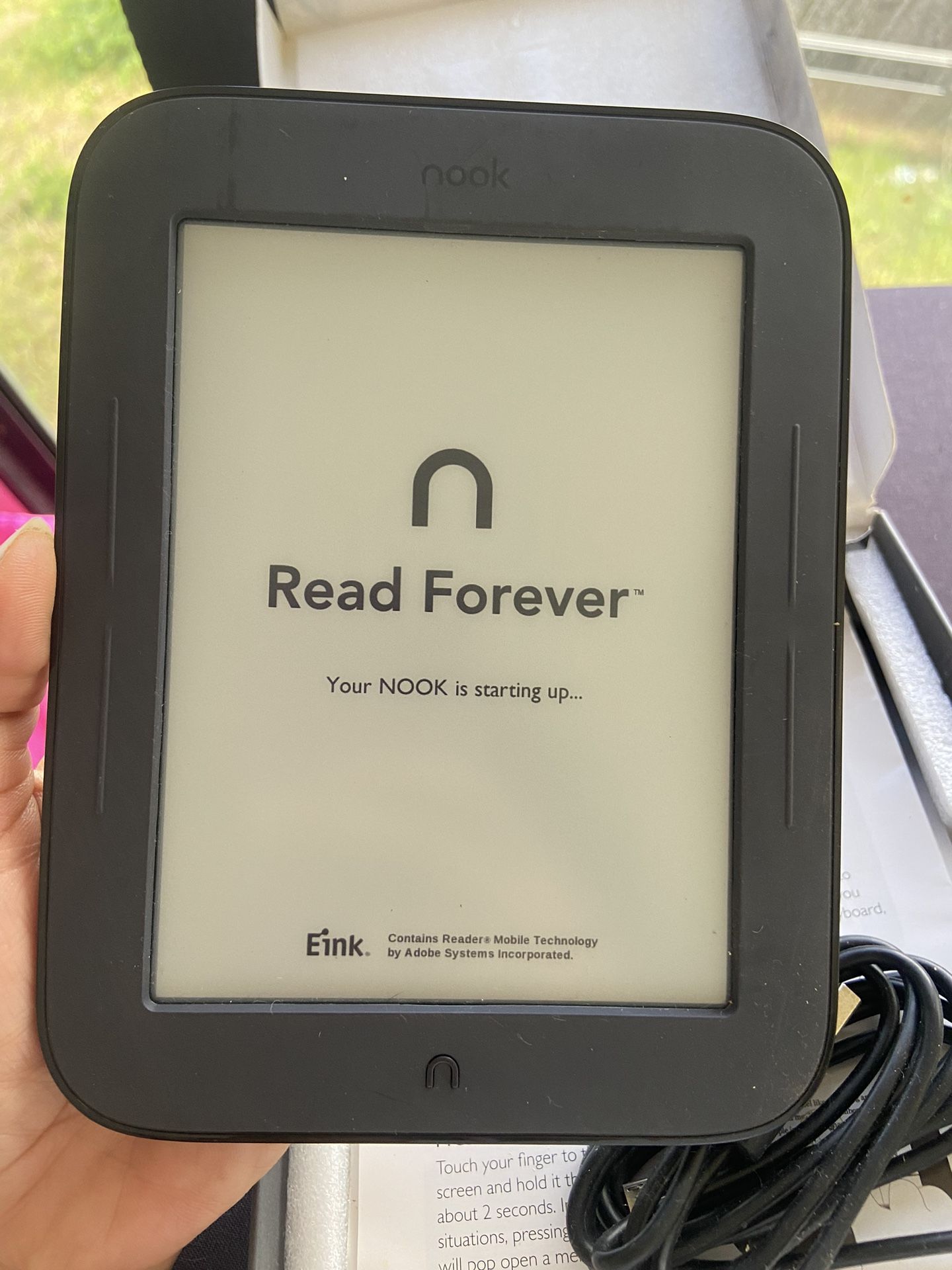 $75 Brand New Barns & Noble Nook Simple Touch Ebook Reader