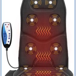 COMFIER Vibration Back Massager Seat Cushion with Heat