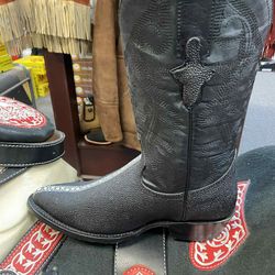 Botas Vaqueras De Piel 