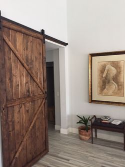 Custom barn doors