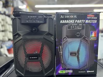 Woofer Rechargeable Speaker With Free Mic