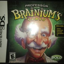 Professor Brainium's Games Nintendo Ds 