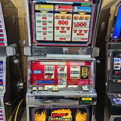 IGT SLOT MACHINE (SIZZLING 7S)