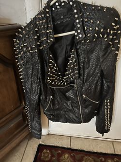 Black Studded Jacket