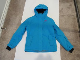 New Girls Youth 10 Blue Snowboard Ski Jacket, Volkl