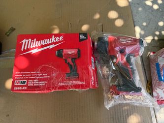 New Milwaukee heat gun 18v asking $110