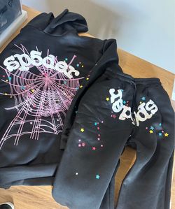 Spider hoodie and pants