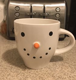 Personalized Ceramic 20 oz Snow Man Mugs
