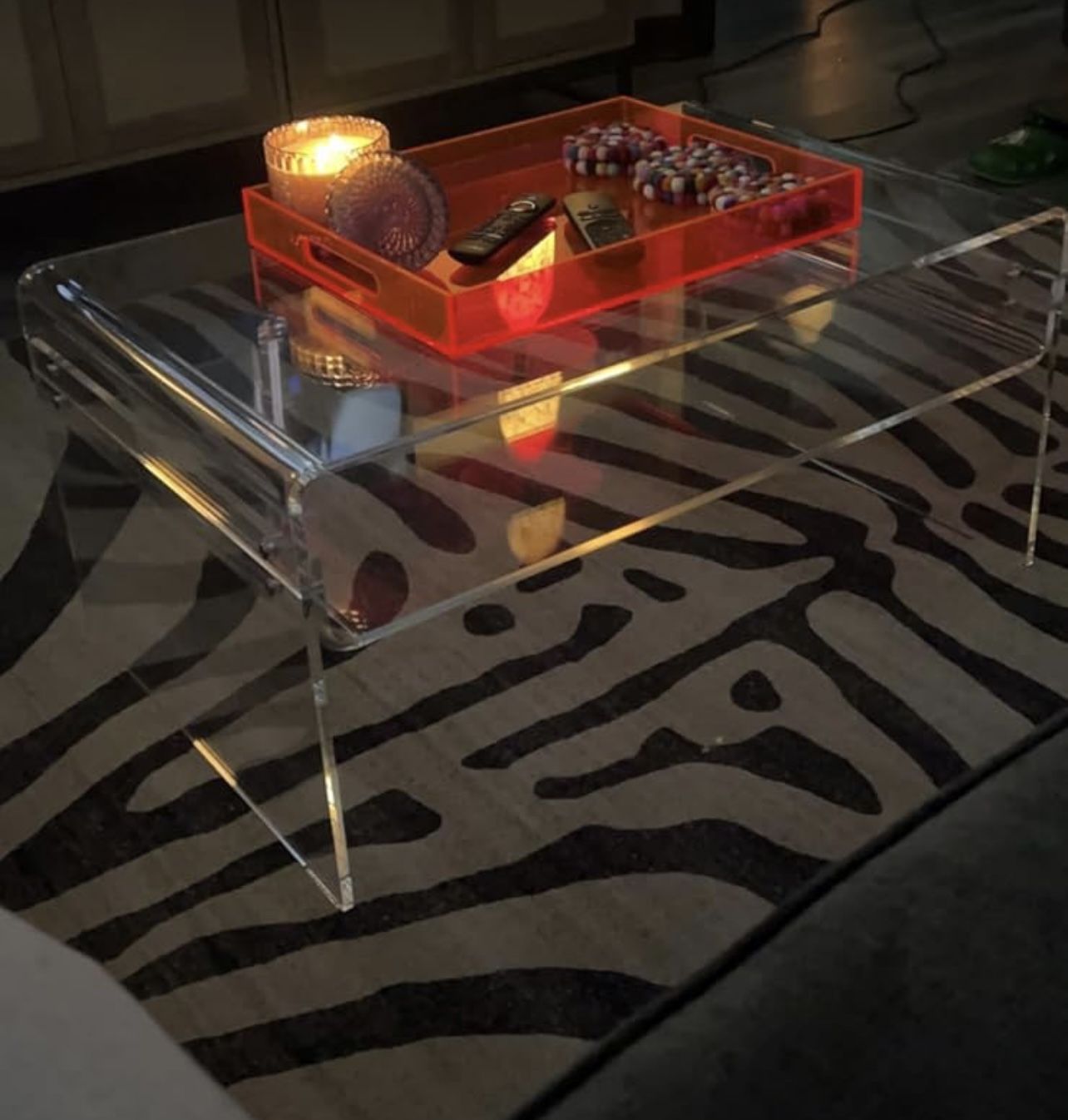 Acrylic coffee Table