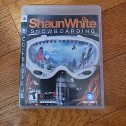 PS3 Shaun White  Snowboarding 