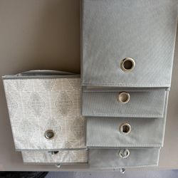 Collapsing Fabric boxes 