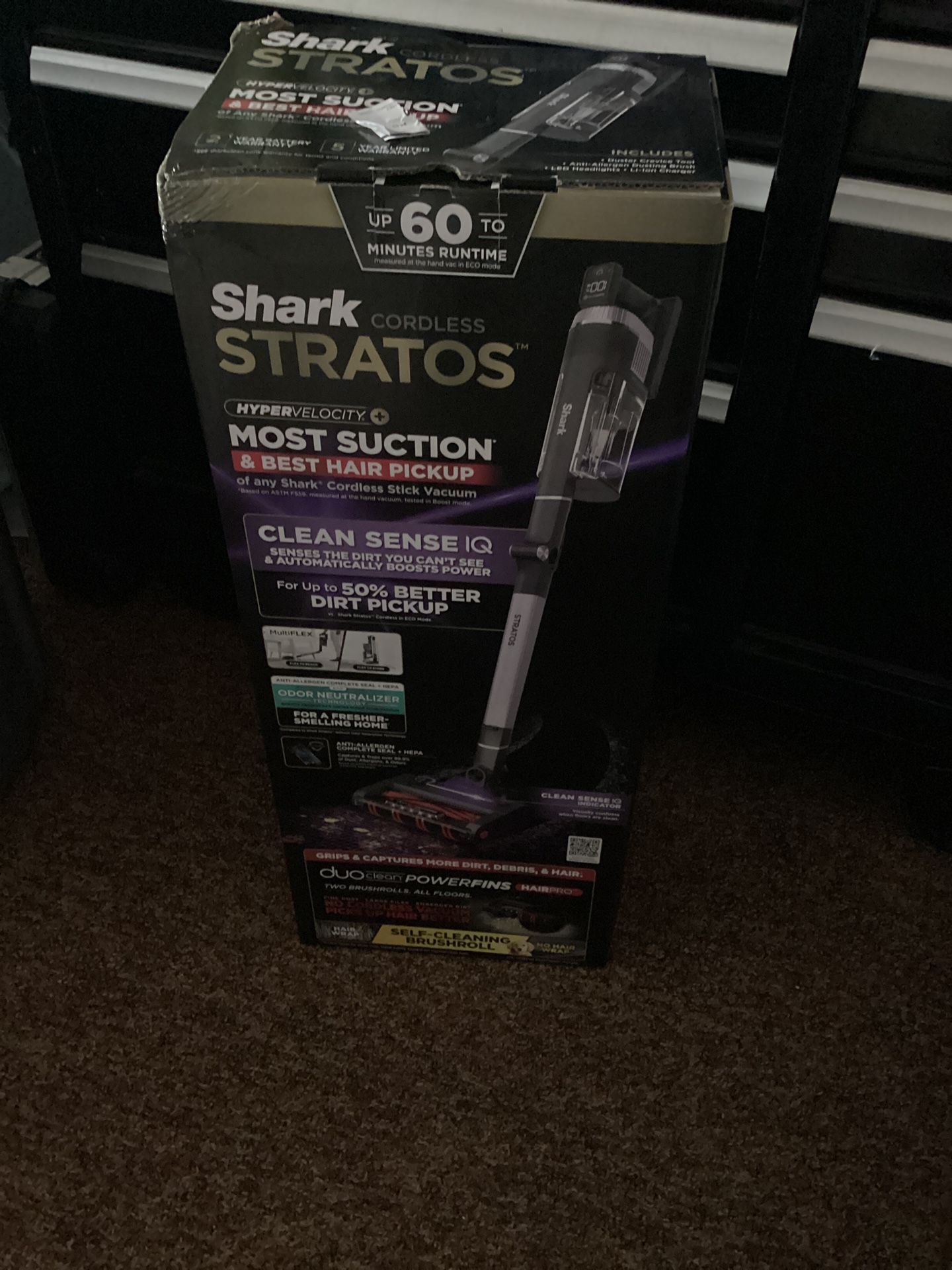 Shark Stratos Cordless Vacuum. Brand New