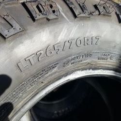 Dick Cepek Extreme Country Tires (4) 265/70R17-UPTON, MASS.