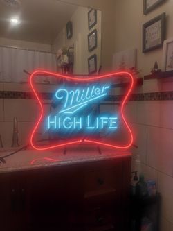 Miller High Life Neon Sign