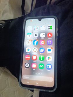 Samsung Galaxy a16 with one crack in the screen lock to straight talk