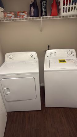 Washer and dryer