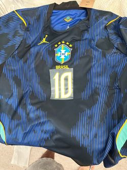 Jordan x Brazil CBF #10 Soccer Jersey