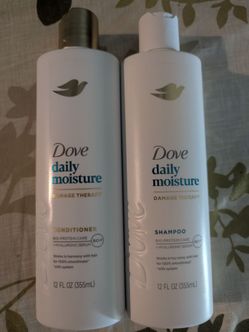 Dove shampoo and conditioner