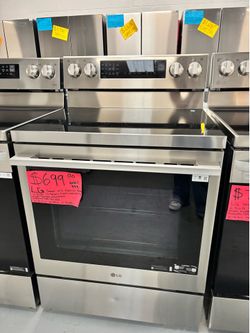 LG electric stove